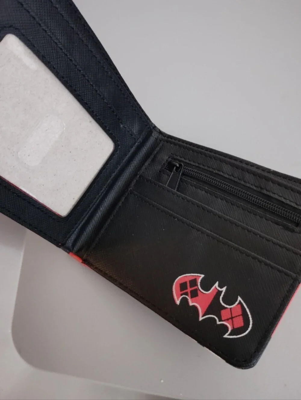 New batman Harley Quinn joker dc comic anime manga leather wallet